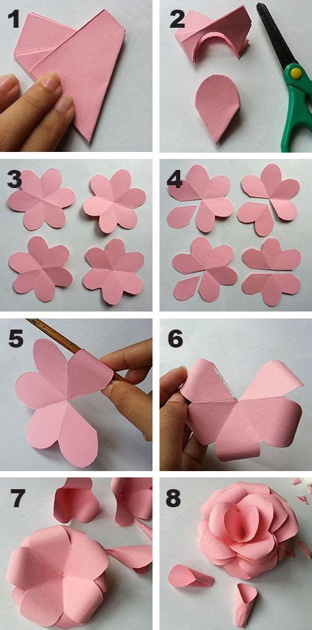 Image result for Origami Flower Tutorial