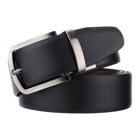 Buy CLUB SPUNKY Reversible PU-Leather belt for men stylish leather ...