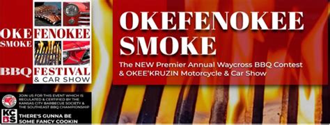 Okefenokee Smoke BBQ Festival State Championship OKESMOKE.ORG Tickets ...