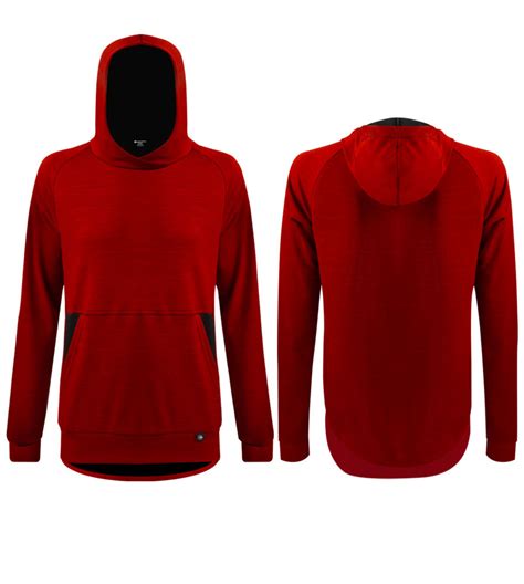 Merino Wool Hoodie | High Performance Athletic Hooded Sweatshirt