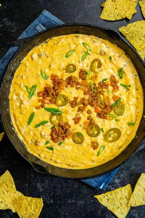 Creamy Chorizo Queso Dip (Fundido) Recipe : Jawns I Cooked