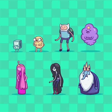 Adventure Time All Characters Names Adventure Time In Minecraft