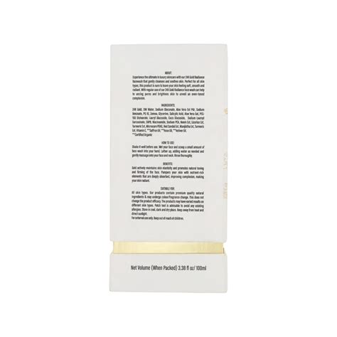 24K Gold Deep Cleansing Face Wash – Swarnak 24K Gold Ayurveda