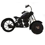 JaipurCrafts Designer Sports Bike Shaped Iron Wall Clock (15.50 in x 22 ...