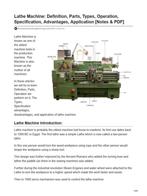 What Is Lathe Machine 的图像结果