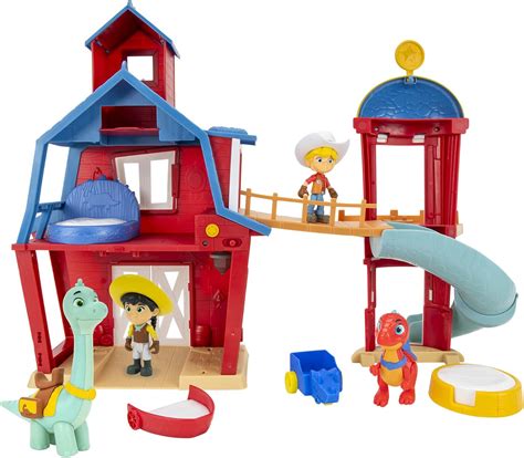 Buy Dino Ranch Clubhouse,Large 12-Inch Playset with Lights & Sound ...