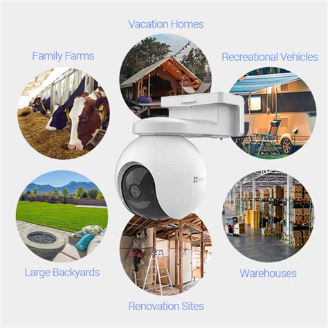 EZVIZ EB8 4G 2K Pan & Tilt 4G Battery Camera