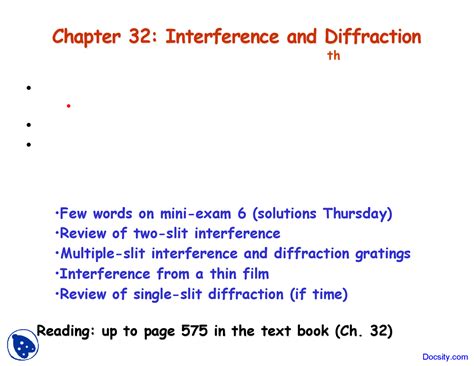 Image result for Diffraction Lecture
