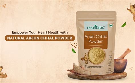 Neuherbs Arjun Chhal Powder (200 gm, Pack of 1) | 100% Natural & Pure ...