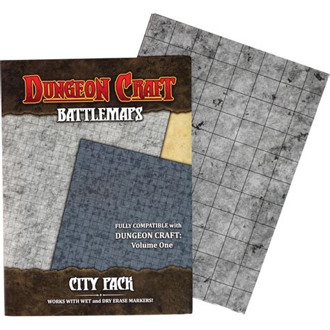 Acheter Dungeon Craft: BattleMap - City - 1985 Games - Jeux de rôle