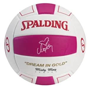 Buy Spalding Misty May Pink Volleyball - Textured EVA Online at Low ...