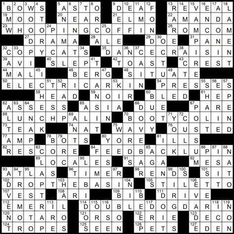 Solution to Evan Birnholz's Nov. 14 Post Magazine crossword, "In ...