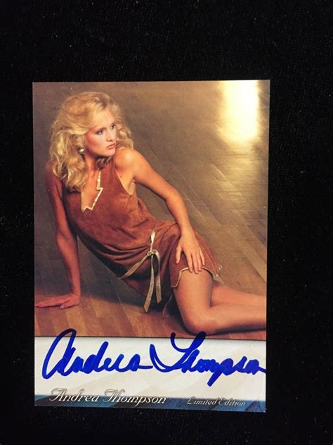 Andrea Thompson Signed AUTOGRAPHED Trading Card 24 CNN Babylon 5 NYPD ...