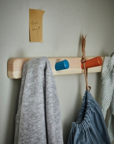 FLISAT knob rack with 4 knobs - IKEA