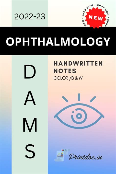 DAMS - OPHTHALMOLOGY NOTES 2022-23 – PrintDoc