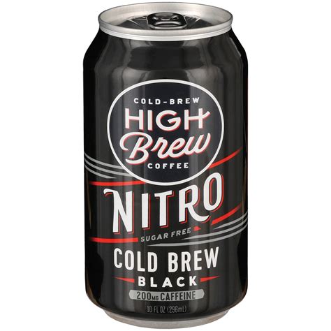 High Brew Nitro Black Cold Brew Coffee, 10 oz | Central Market - Really ...