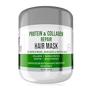 BEAUTY TREE Protein Collagen Repair Hair Mask, Collagen, Quinoa Protein ...