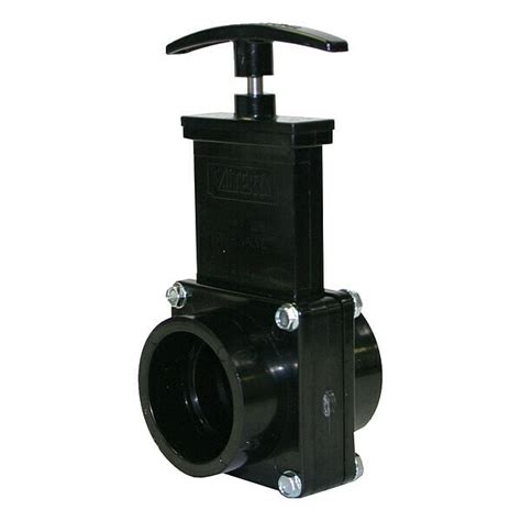 Valterra Gate Valve, Class 125, 1-1/2 In., Slip, ABS 7101GR | Zoro