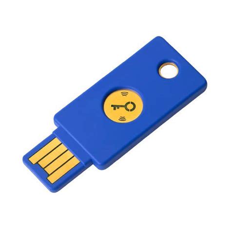 Yubico FIDO Security Key NFC - Two Factor Authentication USB and NFC ...