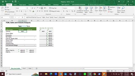 Image result for Getpivotdata # Ref Error