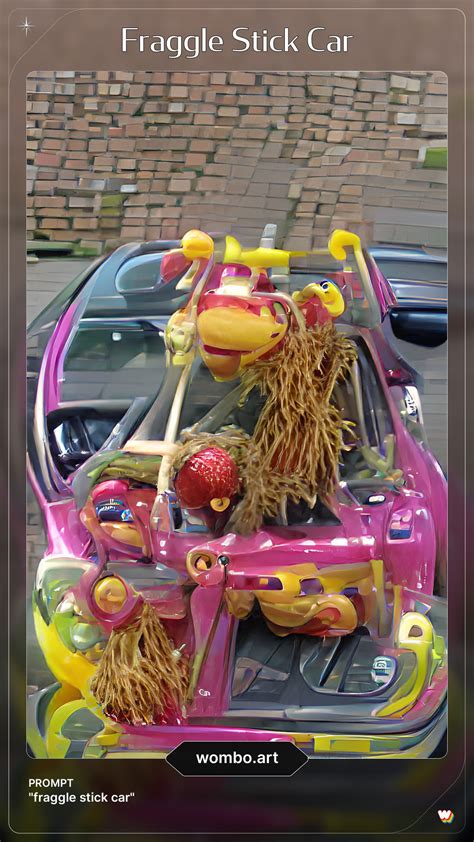 Fraggle Stick Car : r/Wombodream