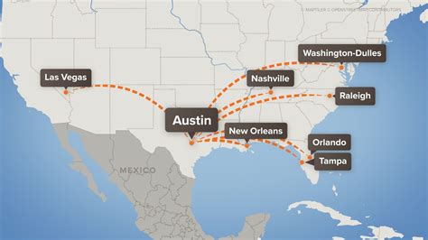 American Airlines adds 7 new daily destinations from Austin's airport ...