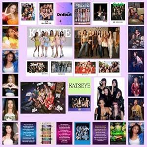 Katseye Posters (Set of 35) | Katseye Photocards A4 and A6 Posters of ...