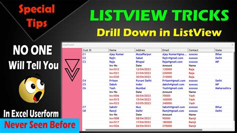 Image result for VBA Repeating ListBox Control