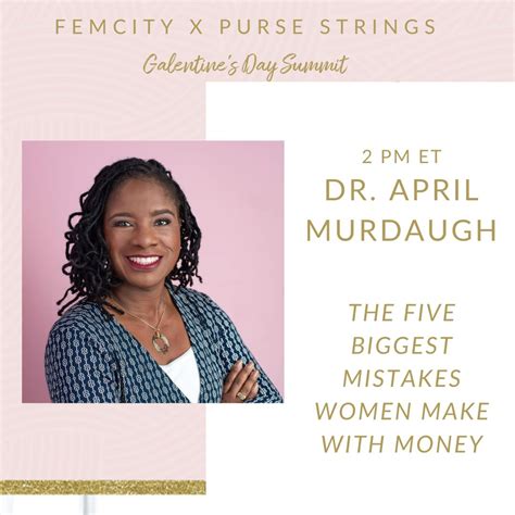 Dr. April D. Murdaugh on LinkedIn: #galentines #femcity #womenandwealth ...