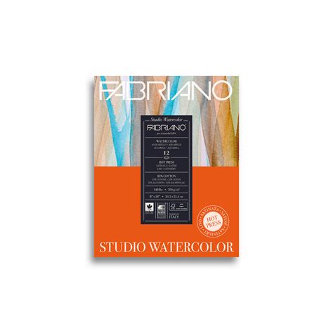 Hot Press Watercolor Paper Studio | Fabriano