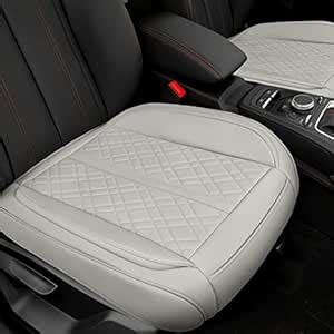 2 Pack Car Seat Cover for Front Car Seat Bottom,Premium PU Leather Seat ...