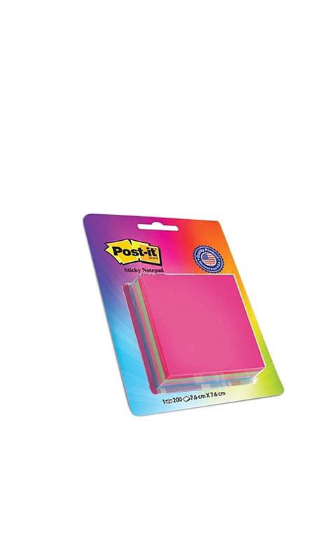 Post-it Cube - 4 Color sticky Notes (4x50 sheets) – Bansal Stationers