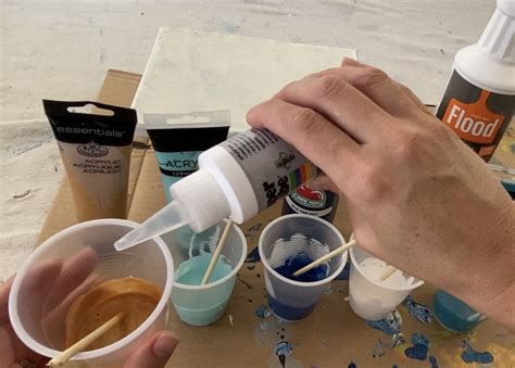 Image result for Acrylic Paint Pouring Tutorial