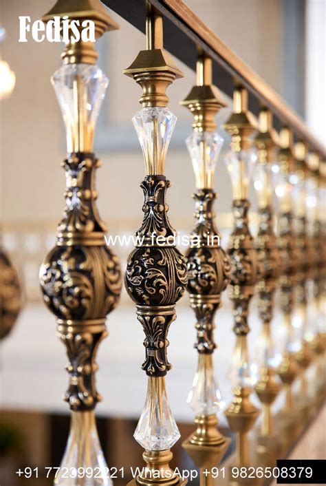 Brass Balcony Railing Design With Classic Appeal Ss Gate Railing - Fedisa