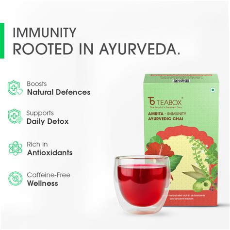 Buy 2025 Amrita Ayurvedic Chai Tea Online | 100% Caffeine-free Chai ...