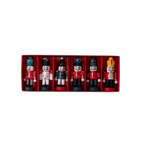 Set of 6 Premium Christmas Nutcrackers – World of Christmas