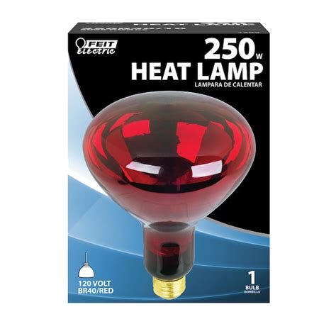Feit Electric BR40 Red Medium Base (e-26) Dimmable Incandescent Spot ...