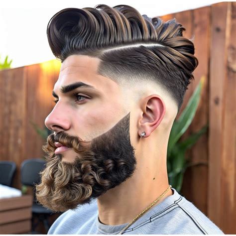 15 Stylish Burst Fade Beard Ideas to Elevate Your Look – Burst of Style