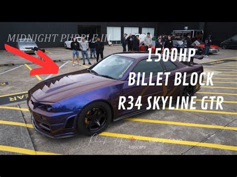RB '36' 1500HP Billet Block R34 GTR (Raw Sounds) - YouTube