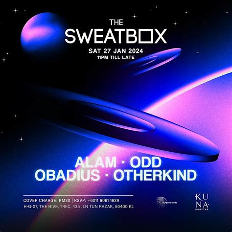 The Sweatbox at Kuna Rooftop, Kuna Rooftop, Kuala Lumpur, 27 January to ...