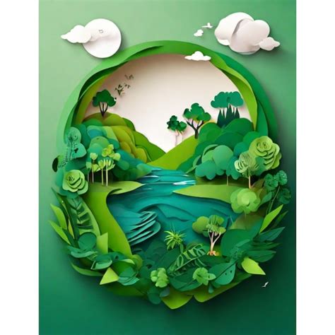 Nature Design Using Color Paper 的图像结果