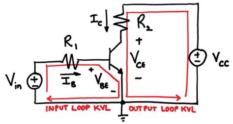 Common Emitter Npn Transistor Circuit Diagram