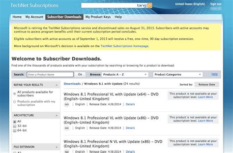 Image result for TechNet Subscription