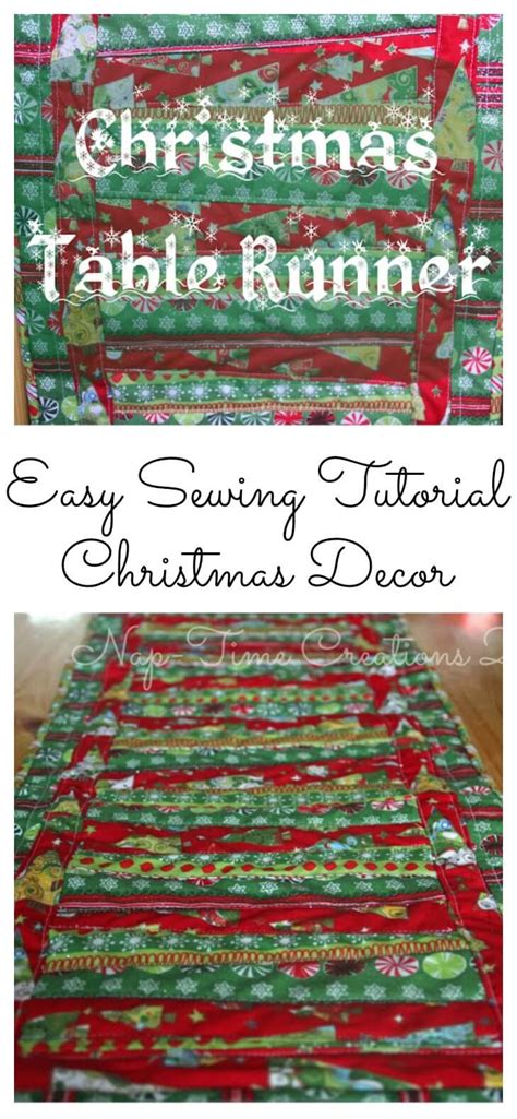 Image result for Christmas Table Runner Sewing Project