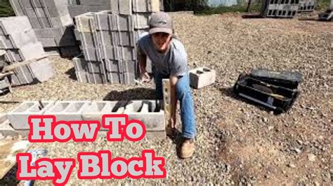 Image result for Laying Block Tutorial