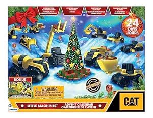 CAT Construction Toys CAT Little Machines Advent Calendar | 24 Tiny ...