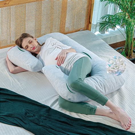 C-Shape Pregnancy Pillow for Relaxing Sleep & Full Body Support – The ...