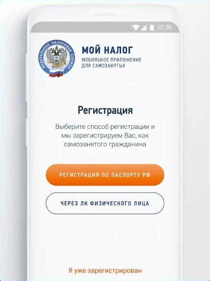 Приложение «Мой налог» для самозанятых — личный кабинет