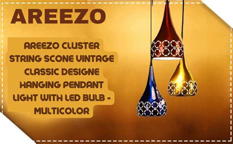 Buy Areezo Cluster String Scone Vintage Classic Designer Hanging ...