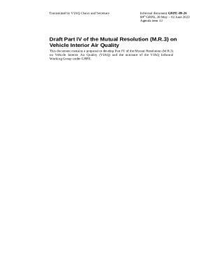 VIAQ (Vehicle Interior Air Quality) Inal Working Group Doc Template ...